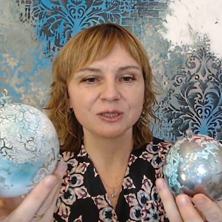 Сияющие эффекты: видеозапись вебинара по микс медиа декору + еще 15 МК
