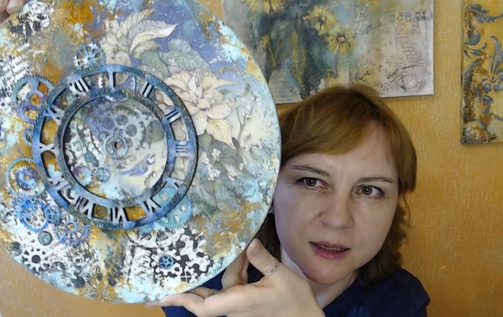 Стимпанк часы: видеозапись мастер-класса Натальи Жуковой на марафоне Steampunk Art